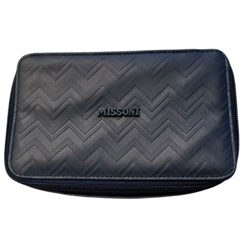 NWOT Missoni ziparound cosmetic toiletry case delta business limited ed - Picture 4 of 7